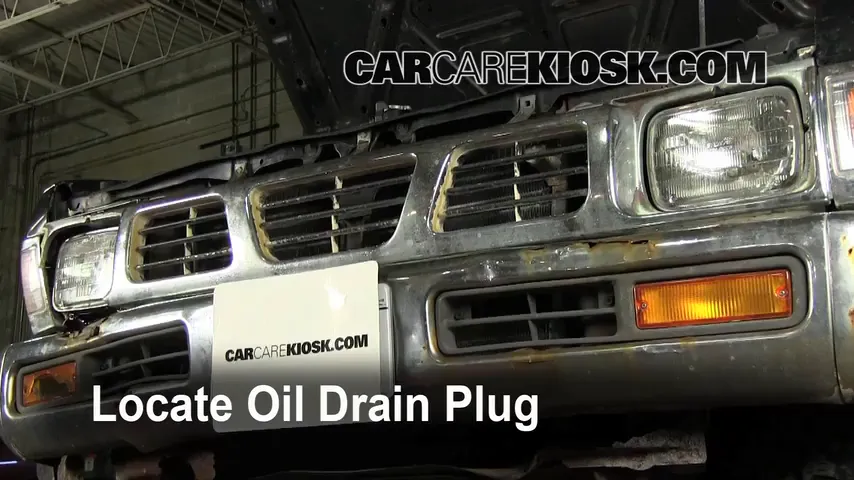 1995 Nissan Pickup XE 3.0L V6 Extended Cab Pickup Oil Change Oil and Oil Filter